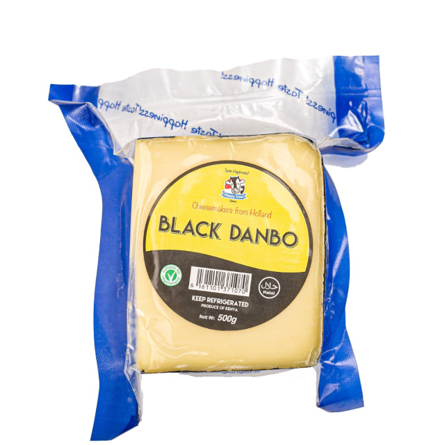 Happy Cow Black Danbo Cheese 500G